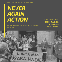 Never Again Action: Alamance County