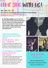 Choir Rehearsal and Workshop with Dr. Glen Thomas Rideout 