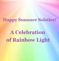 Eno River CUUPS Summer Solstice Litha Celebration - A Celebration of Rainbow Light