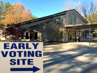 Fellowship Hall Closed for Early Voting 