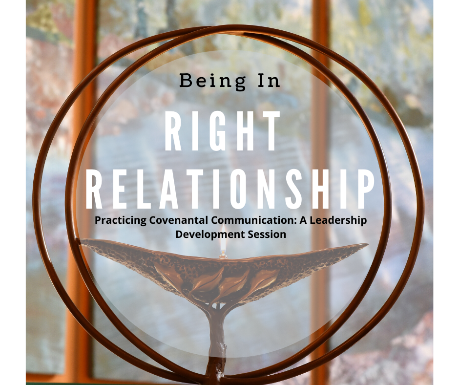 Right Relationship